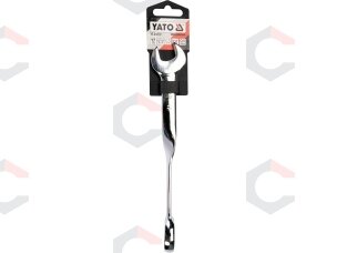 Raktas kombinuotas terkšlinis | perlenktas X | 17 mm (YT-01879) 2 Raktas kombinuotas terkšlinis | perlenktas X | 17 mm (YT-01879) 2