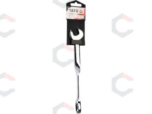 Raktas kombinuotas terkšlinis | perlenktas X | 18 mm (YT-01880) 2 Raktas kombinuotas terkšlinis | perlenktas X | 18 mm (YT-01880) 2