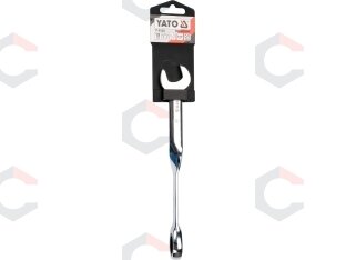 Raktas kombinuotas terkšlinis | perlenktas X | 19 mm (YT-01881) 2 Raktas kombinuotas terkšlinis | perlenktas X | 19 mm (YT-01881) 2