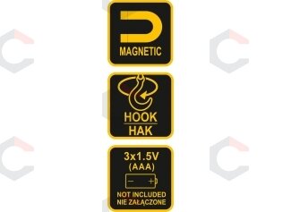 Rankinis rotacinis žibintas | COB LED (82724) 6 Rankinis rotacinis žibintas | COB LED (82724) 6