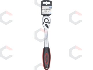 Rankena galvutėms terkšlinė | smulkūs dantukai | 12,5 mm (1/2") (519) 5 Rankena galvutėms terkšlinė | smulkūs dantukai | 12,5 mm (1/2") (519) 5