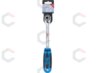 Rankena galvutėms terkšlinė | smulkūs dantukai / siaura galvutė | 12.5 mm (1/2") (612) 2 Rankena galvutėms terkšlinė | smulkūs dantukai / siaura galvutė | 12.5 mm (1/2") (612) 2
