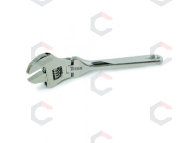 Raktas (8") šarnyrine galvute reguliuojamom žiaunom 200mm (EJ040108) Raktas (8") šarnyrine galvute reguliuojamom žiaunom 200mm (EJ040108)