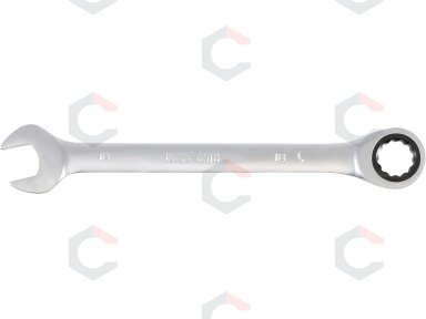 Raktas kombinuotas terkšlinis | 18 mm (6518) Raktas kombinuotas terkšlinis | 18 mm (6518)
