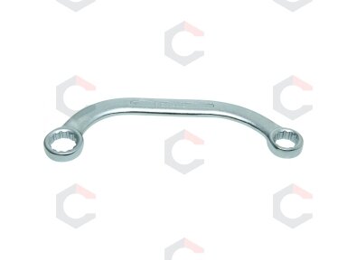 Raktas lenktas C formos 17x19 mm (30724) Raktas lenktas C formos 17x19 mm (30724)