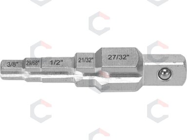 Raktas pakopinis | 9,6 / 11,6 / 12,6 / 16,4 / 21 mm (YT-03316) Raktas pakopinis | 9,6 / 11,6 / 12,6 / 16,4 / 21 mm (YT-03316)