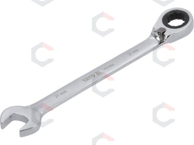 Raktas su terkšle reversinis | 21 mm (YT-1664) Raktas su terkšle reversinis | 21 mm (YT-1664)