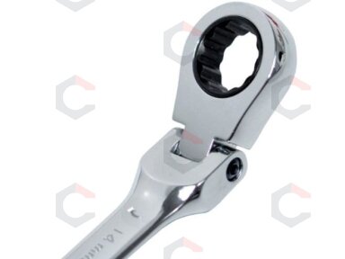 Raktas su terkšle vartoma galvute | 12 mm (SJW6112)