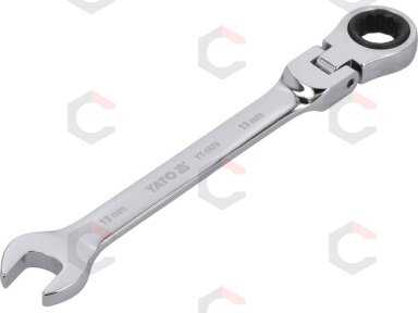 Raktas su terkšle vartoma galvute | 13 mm (YT-1679) Raktas su terkšle vartoma galvute | 13 mm (YT-1679)