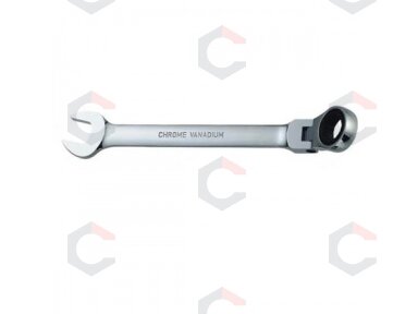 Raktas su terkšle vartoma galvute 19mm CR-V STEEL "Stahlberg" ( H310240119 ) Raktas su terkšle vartoma galvute 19mm CR-V STEEL "Stahlberg" ( H310240119 )