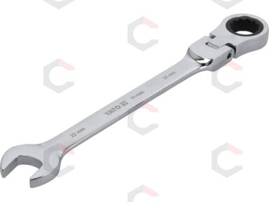 Raktas su terkšle vartoma galvute | 22 mm (YT-1688) Raktas su terkšle vartoma galvute | 22 mm (YT-1688)
