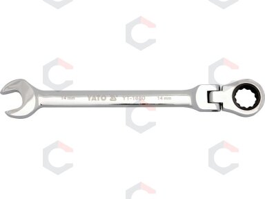 Raktas su terkšle vartoma galvute | 23 mm (YT-1689) Raktas su terkšle vartoma galvute | 23 mm (YT-1689)