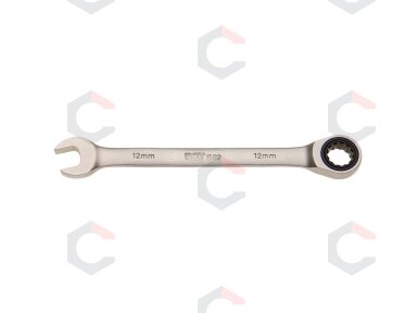 Raktas terkšlinis 72 dantukų CR-V 12 mm (1582) Raktas terkšlinis 72 dantukų CR-V 12 mm (1582)