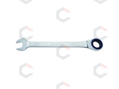 Raktas terkšlinis 72 dantukų CR-V 32mm (1702) Raktas terkšlinis 72 dantukų CR-V 32mm (1702)