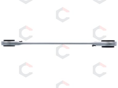 Dvigubas terkšlinis kilpinis raktas | 4 in 1 | 12 x 13 / 14 x 15 mm (74720) Dvigubas terkšlinis kilpinis raktas | 4 in 1 | 12 x 13 / 14 x 15 mm (74720)