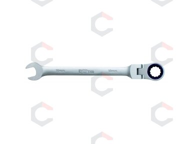 Raktas terkšlinis šarnyrinis 72 dantukų CR-V 10mm (1560) Raktas terkšlinis šarnyrinis 72 dantukų CR-V 10mm (1560)