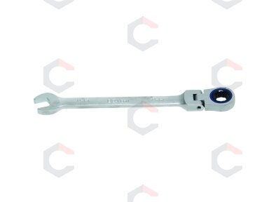 Raktas terkšlinis šarnyrinis 72 dantukų CR-V 10mm (1560) Raktas terkšlinis šarnyrinis 72 dantukų CR-V 10mm (1560)
