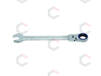 Raktas terkšlinis šarnyrinis 72 dantukų CR-V 19mm (1569) Raktas terkšlinis šarnyrinis 72 dantukų CR-V 19mm (1569)