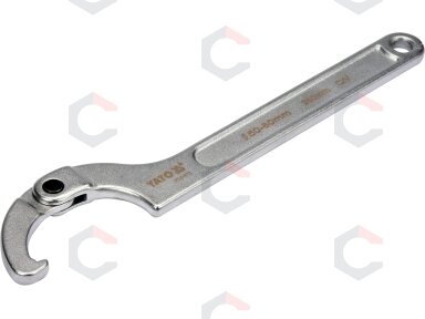 Raktas užmetamas šarnyrinis Cr-V, 50-80 mm (YT-01672)