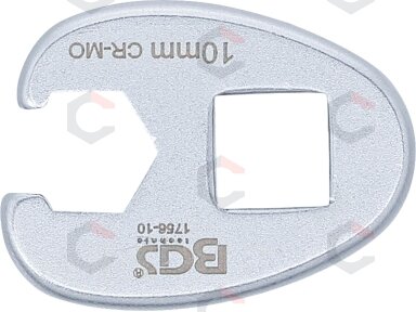 Raktas "varnos koja" | 10 mm (3/8") | 10 mm (1756-10) Raktas "varnos koja" | 10 mm (3/8") | 10 mm (1756-10)