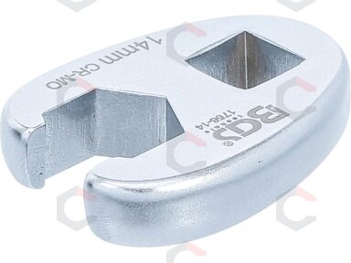 Raktas "varnos koja" | 10 mm (3/8") | 14 mm (1756-14) Raktas "varnos koja" | 10 mm (3/8") | 14 mm (1756-14)