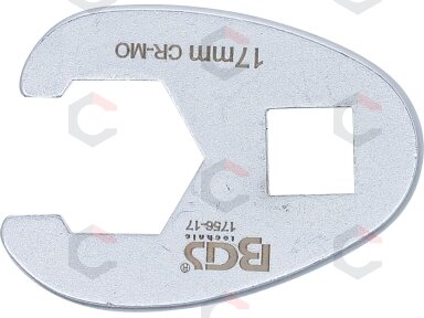 Raktas "varnos koja" | 10 mm (3/8") | 17 mm (1756-17) Raktas "varnos koja" | 10 mm (3/8") | 17 mm (1756-17)