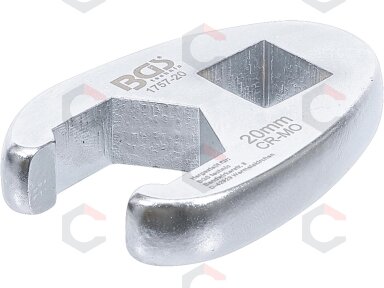 Raktas "varnos koja" | 12,5 mm (1/2") | 20 mm (1757-20) Raktas "varnos koja" | 12,5 mm (1/2") | 20 mm (1757-20)