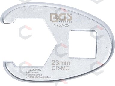 Raktas varnos koja | 12,5 mm (1/2") | 23 mm (1757-23) Raktas varnos koja | 12,5 mm (1/2") | 23 mm (1757-23)