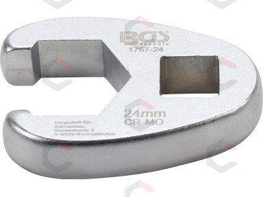 Raktas varnos koja | 12,5 mm (1/2") | 24 mm (1757-24) Raktas varnos koja | 12,5 mm (1/2") | 24 mm (1757-24)