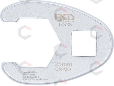 Raktas varnos koja | 12,5 mm (1/2") | 25 mm (1757-25) Raktas varnos koja | 12,5 mm (1/2") | 25 mm (1757-25)