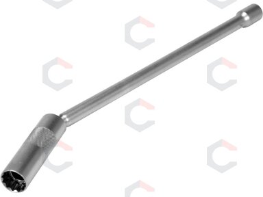 Raktas žvakėms plonasienis | su prailginimu ir magnetu | 310 mm / 16 mm (YT-08164) Raktas žvakėms plonasienis | su prailginimu ir magnetu | 310 mm / 16 mm (YT-08164)