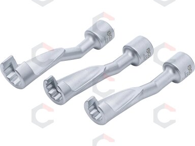 Raktų dyzelinio kuro vamzdelių sujungimams rinkinys | 12,5 mm (1/2") | 14 - 17 - 19 mm (8450) Raktų dyzelinio kuro vamzdelių sujungimams rinkinys | 12,5 mm (1/2") | 14 - 17 - 19 mm (8450)