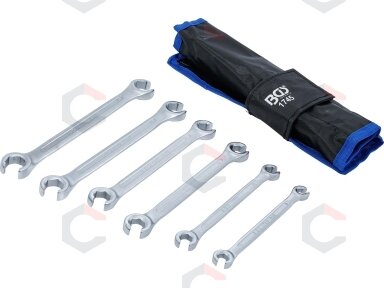 Raktų rinkinys vamzdeliams | 8x9 - 18x19 mm | 6 vnt. (1745) Raktų rinkinys vamzdeliams | 8x9 - 18x19 mm | 6 vnt. (1745)