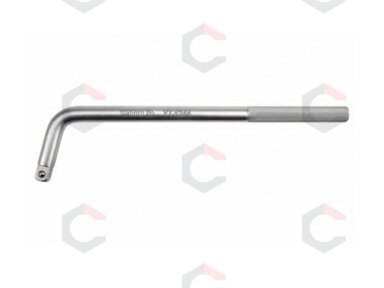 Rankena galvutėms L-tipo | 12.5 mm (1/2") | 315 mm (YT-1244) Rankena galvutėms L-tipo | 12.5 mm (1/2") | 315 mm (YT-1244)