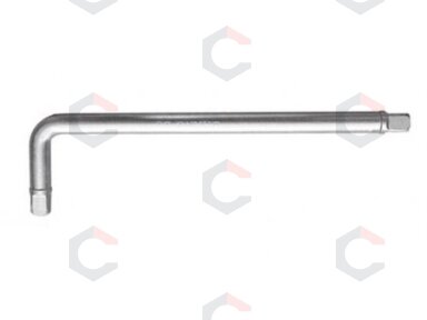 Rankena galvutėms L-tipo lenkta 3/4", 400 mm ilgio (ES-4200) Rankena galvutėms L-tipo lenkta 3/4", 400 mm ilgio (ES-4200)