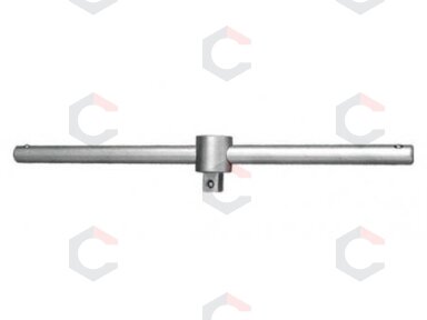 Rankena galvutėms slankiojančiu kvadratu 3/4" (53710) Rankena galvutėms slankiojančiu kvadratu 3/4" (53710)