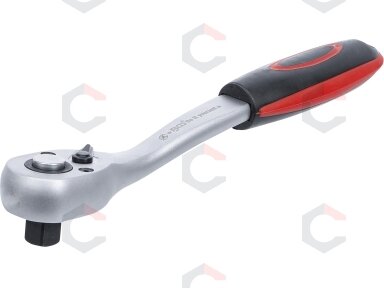 Rankena galvutėms terkšlinė | smulkūs dantukai | 12,5 mm (1/2") (519) Rankena galvutėms terkšlinė | smulkūs dantukai | 12,5 mm (1/2") (519)