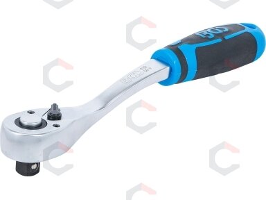Rankena galvutėms terkšlinė | smulkūs dantukai | 12.5 mm (1/2") (632) Rankena galvutėms terkšlinė | smulkūs dantukai | 12.5 mm (1/2") (632)