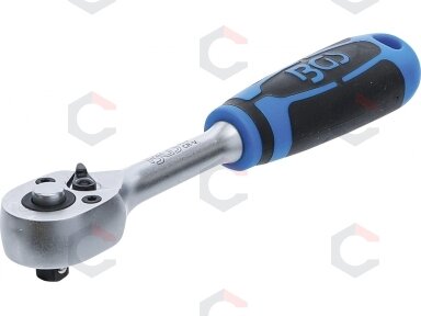 Rankena galvutėms terkšlinė | smulkūs dantukai | 6.3 mm (1/4") (615)
