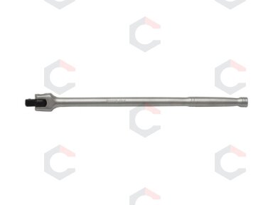 Rankena galvutėms vartomu galu | išorinis kvadratas | 10 mm (3/8") | 215 mm (YT-3839) Rankena galvutėms vartomu galu | išorinis kvadratas | 10 mm (3/8") | 215 mm (YT-3839)
