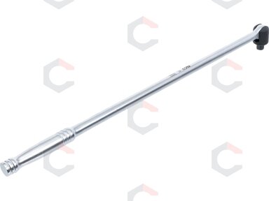 Rankena galvutėms vartomu galu | išorinis kvadratas 12,5 mm (1/2") | 610 mm (267) Rankena galvutėms vartomu galu | išorinis kvadratas 12,5 mm (1/2") | 610 mm (267)