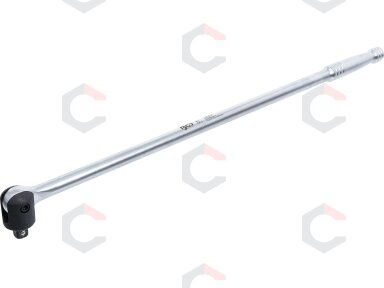 Rankena galvutėms vartomu galu | išorinis kvadratas 12,5 mm (1/2") | 610 mm (267) Rankena galvutėms vartomu galu | išorinis kvadratas 12,5 mm (1/2") | 610 mm (267)