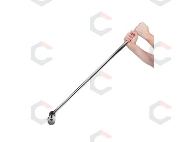 Rankena galvutėms vartomu galu | išorinis kvadratas 25 mm (1") | 1016 mm (BB40-2) Rankena galvutėms vartomu galu | išorinis kvadratas 25 mm (1") | 1016 mm (BB40-2)