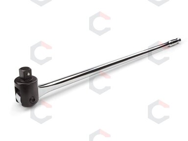 Rankena galvutėms vartomu galu | išorinis kvadratas 25 mm (1") | 1016 mm (BB40-2) Rankena galvutėms vartomu galu | išorinis kvadratas 25 mm (1") | 1016 mm (BB40-2)