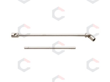 Rankena šarnyrinė su galvute 11x340mm (8880-11) Rankena šarnyrinė su galvute 11x340mm (8880-11)