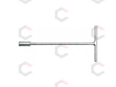 Rankena su galvute T- tipo | 380X13 mm (56730)
