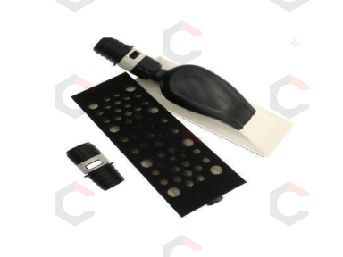 Rankinis šlifavimo blokas su dulkių nusiurbimu | 70 x 200 mm (H130513) Rankinis šlifavimo blokas su dulkių nusiurbimu | 70 x 200 mm (H130513)