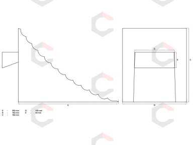 Rato atrama | 250 x 160 x 185 mm | automobiliams / sunkvežimiams (7015) Rato atrama | 250 x 160 x 185 mm | automobiliams / sunkvežimiams (7015)