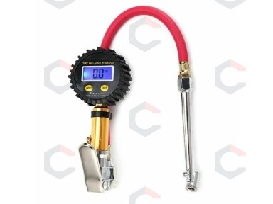 Ratų pripūtimo pistoletas | skaitmeninis | 0-10 Bar (TG6500) Ratų pripūtimo pistoletas | skaitmeninis | 0-10 Bar (TG6500)