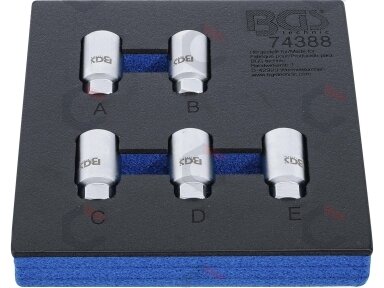 Ratų varžtų slapukų rinkinys Tesla | 5 vnt. (74388) Ratų varžtų slapukų rinkinys Tesla | 5 vnt. (74388)